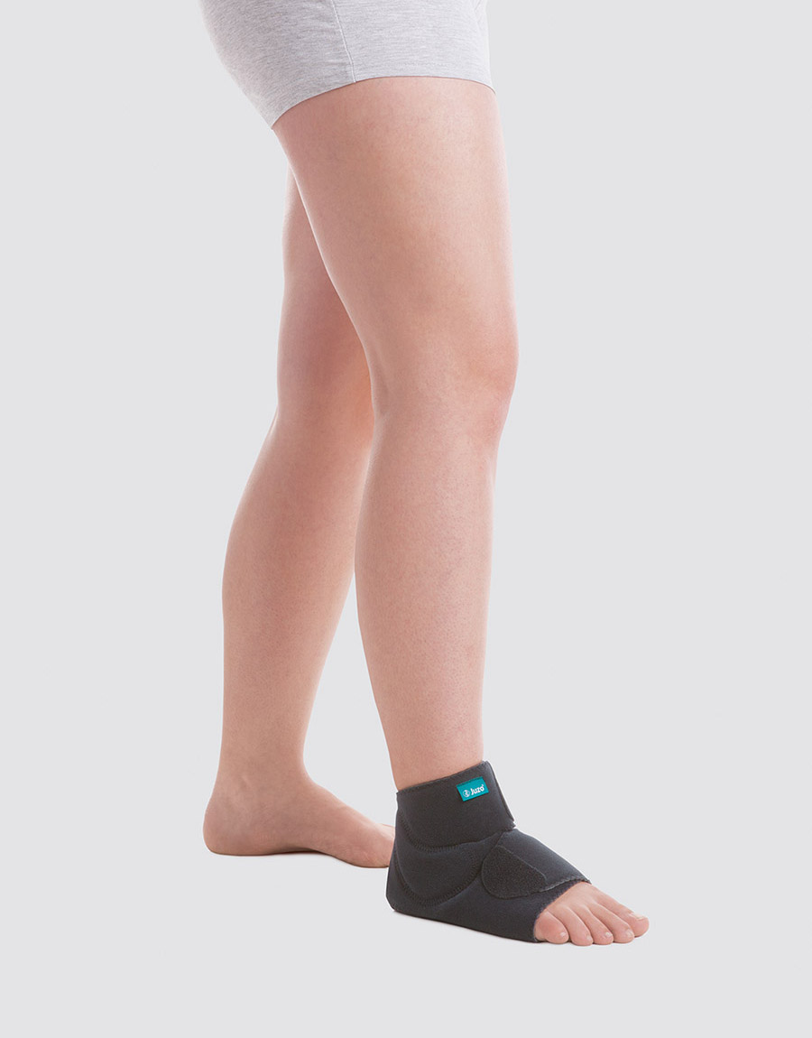 A person wearing the Juzo ACS Light foot segment