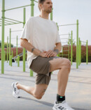 Man wearing JuzoPro Malleo Xtec Strong during exercise