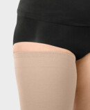 Top border, above-knee stocking